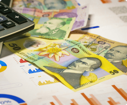 romanian_lei_banknotes_and_a_calculator_on_data_charts